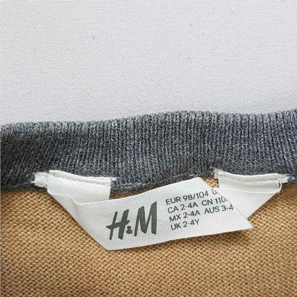 بافت پسرانه 25696 سایز 1.5 تا 12 سال مارک H&M