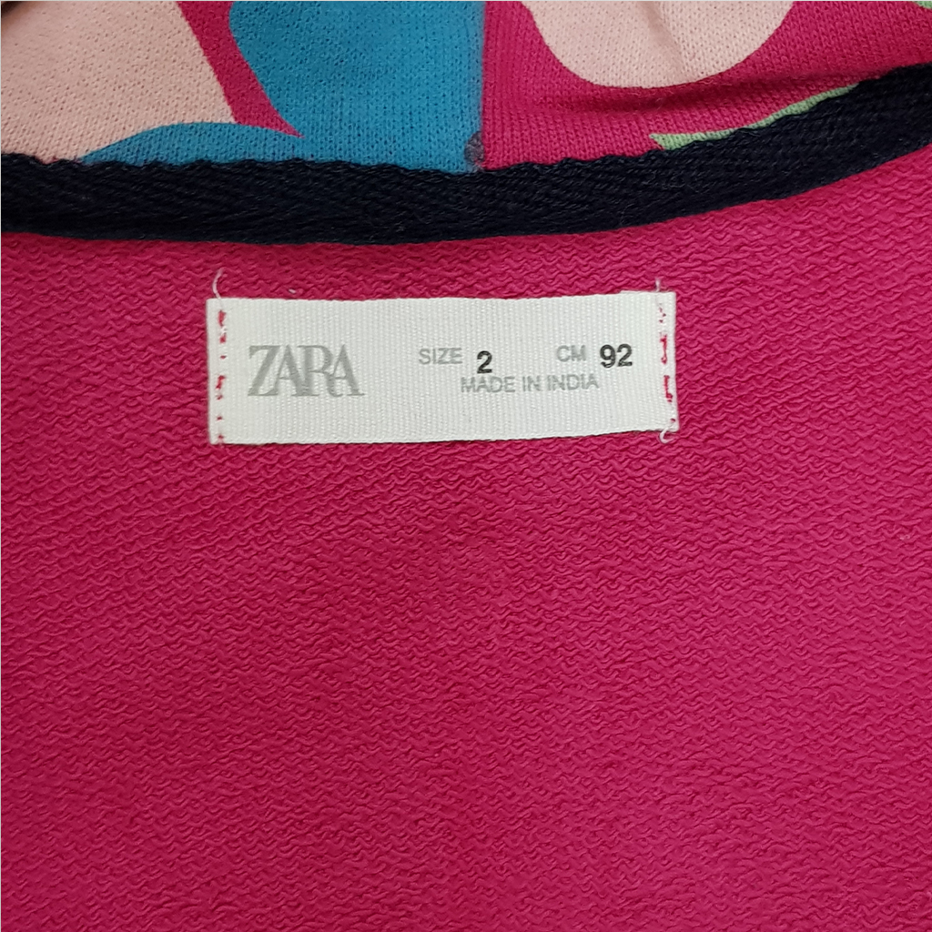 ست سویشرت شلوار دخترانه 25754 سایز 1 تا 10 سال مارک ZARA