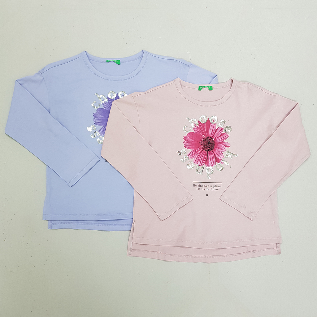 بلوز دخترانه 25988 سایز 6 تا 14 سال کد 1 مارک United color of benetton