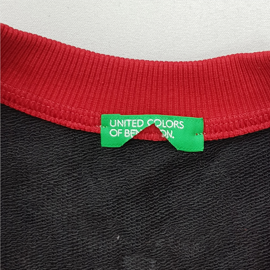 سویشرت پسرانه 26009 سایز 6 تا 14 سال مارک United color of benetton