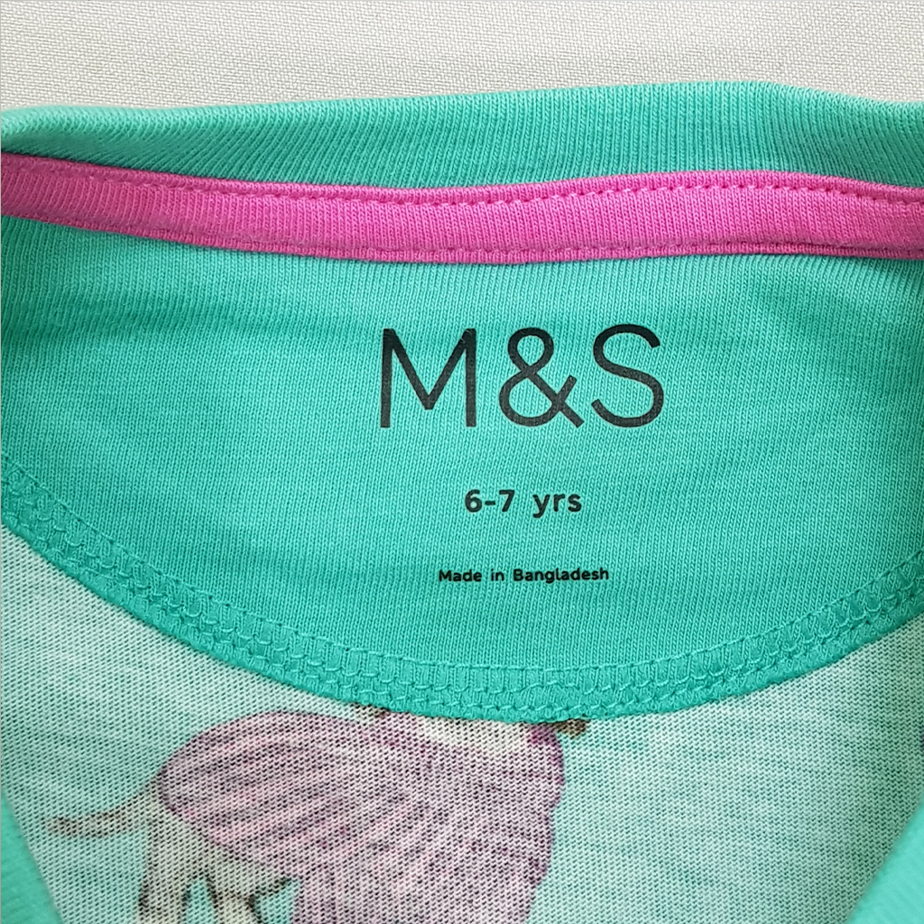 بلوز بچگانه 26355 سایز 6 تا 16 سال کد 1 مارک M&S