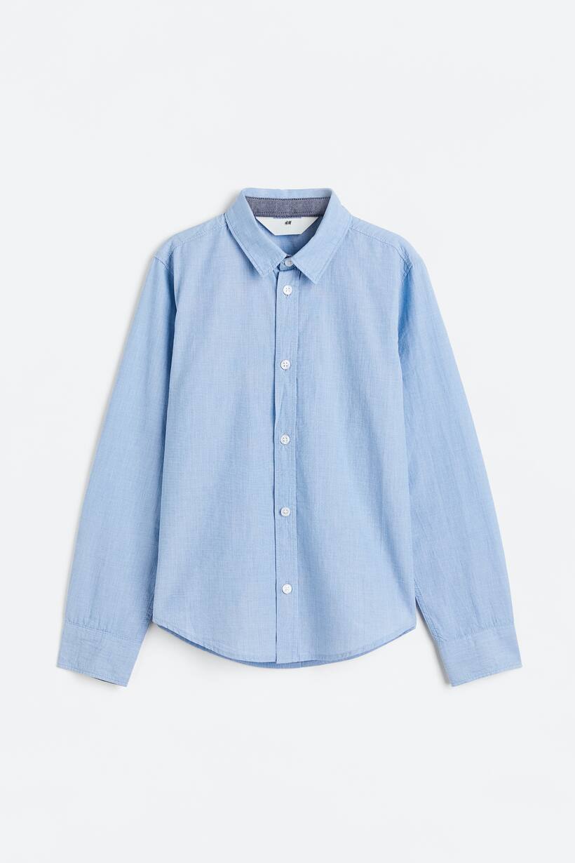 پیراهن پسرانه 26651 سایز 1.5 تا 9 سال مارک H&M