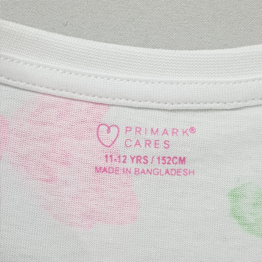 تی شرت دخترانه 26771 سایز 11 تا 15 سال مارک PRIMARK