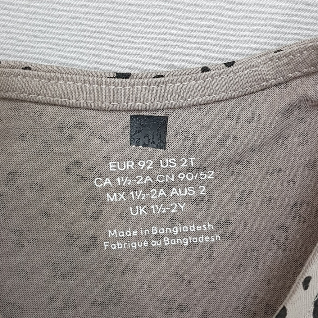 سارافون دخترانه 26757 سایز 1.5 تا 10 سال مارک H&M