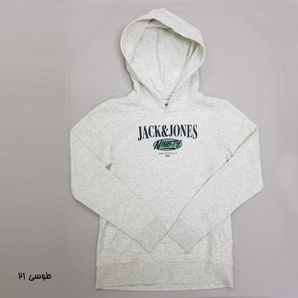 هودی پسرانه 26368 سایز 8 تا 16 سال کد 1 مارک JACK&JONES  *