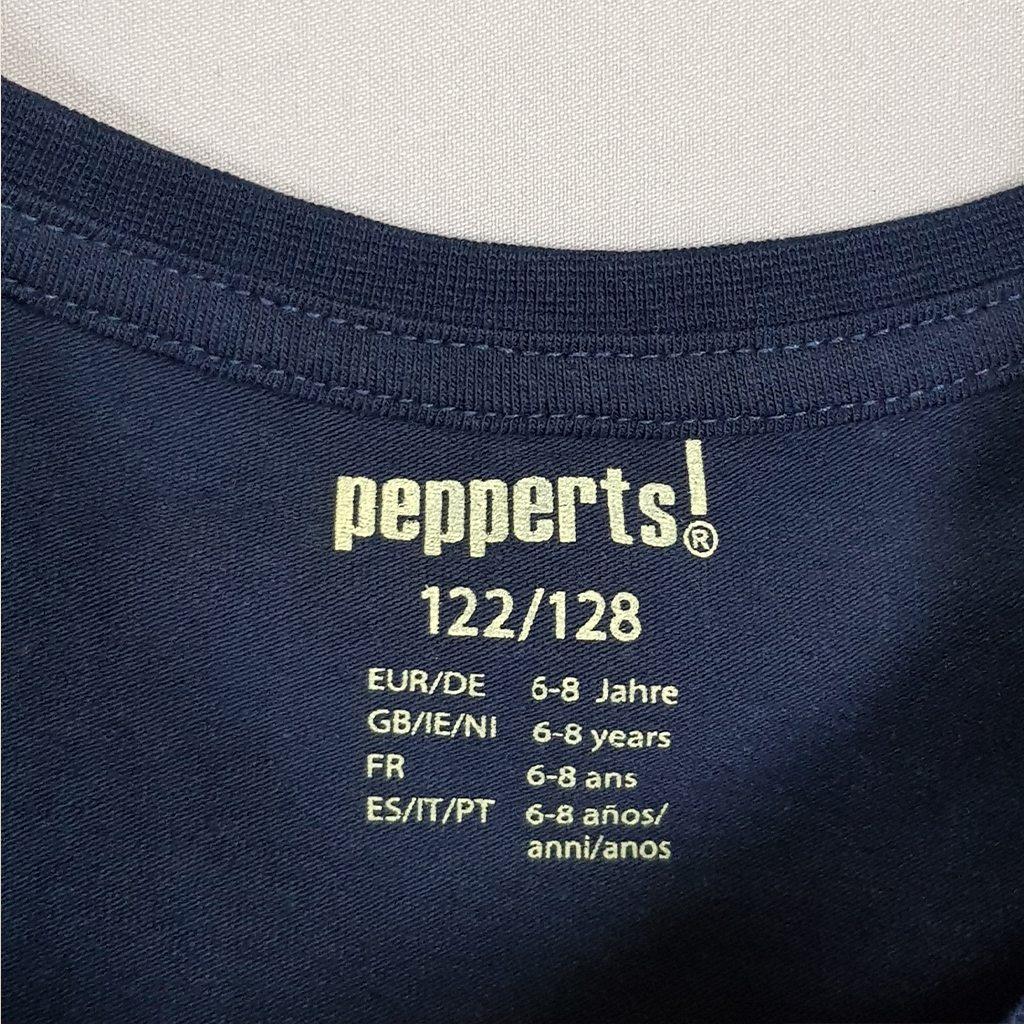 تی شرت دخترانه 27003 سایز 7 تا 14 سال مارک Pepperts