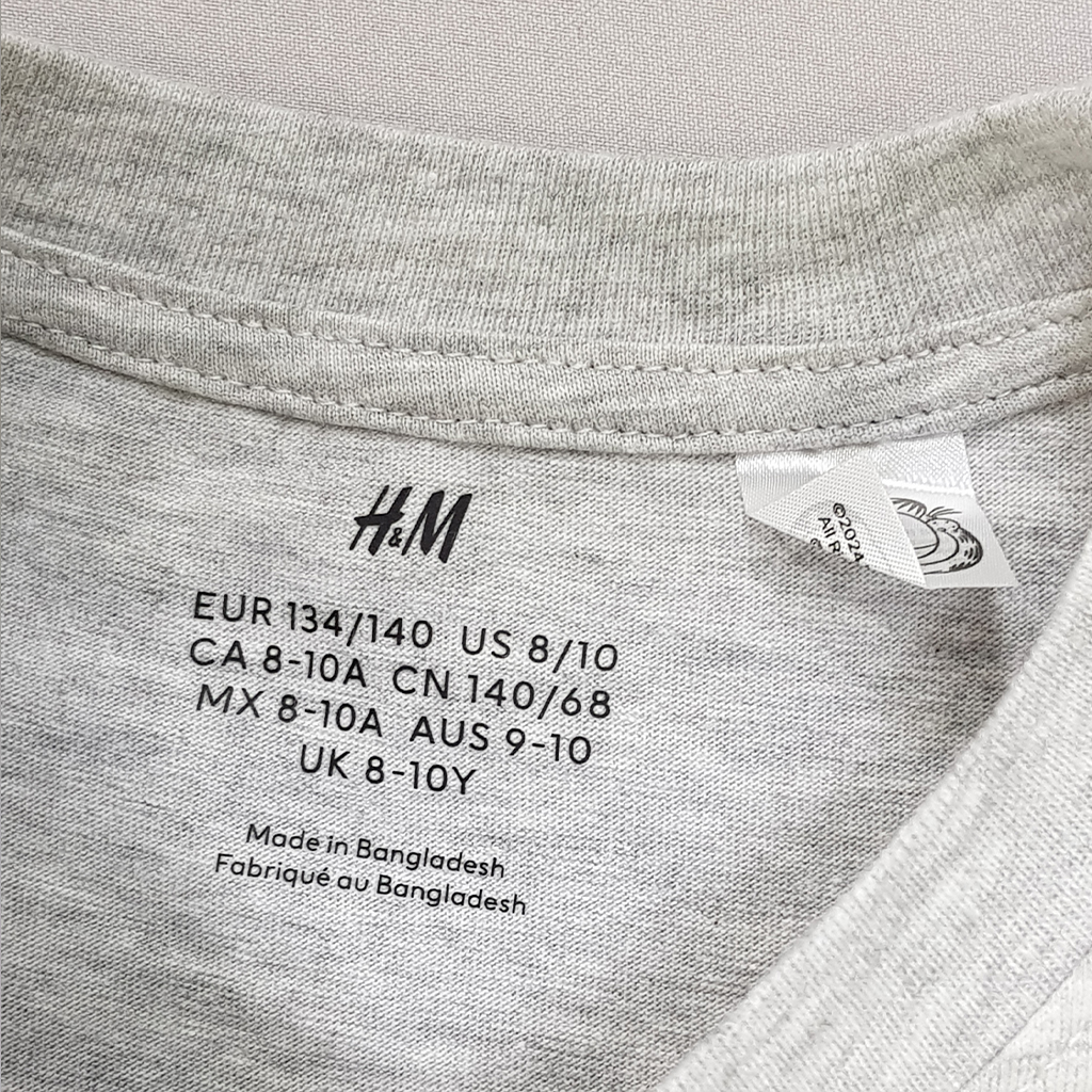 تی شرت پسرانه 27312 سایز 8 تا 20 سال مارک H&M