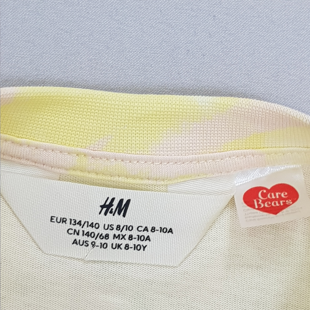 تی شرت دخترانه 27324 سایز 9 تا 14 سال مارک H&M