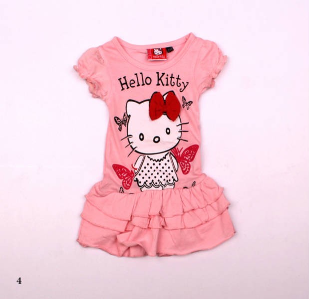 بلوز دخترانه 100905 سایز 3 تا 18 ماه مارک HELLO KITTY