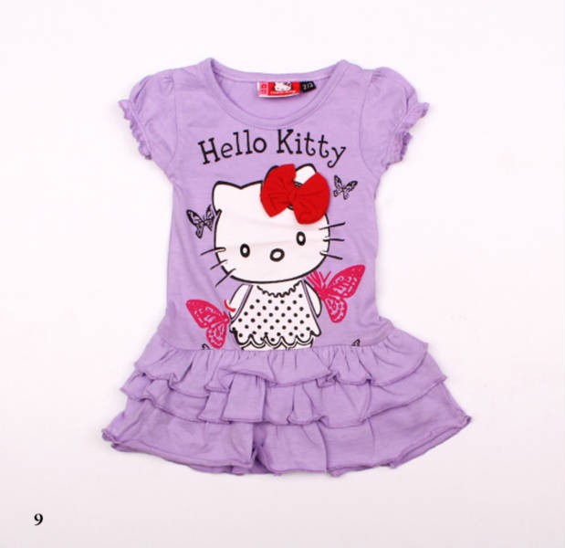 بلوز دخترانه 100905 سایز 3 تا 18 ماه مارک HELLO KITTY