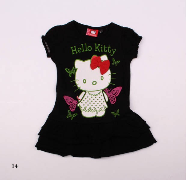 بلوز دخترانه 100905 سایز 3 تا 18 ماه مارک HELLO KITTY