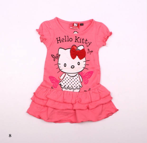 بلوز دخترانه 100905 سایز 3 تا 18 ماه مارک HELLO KITTY