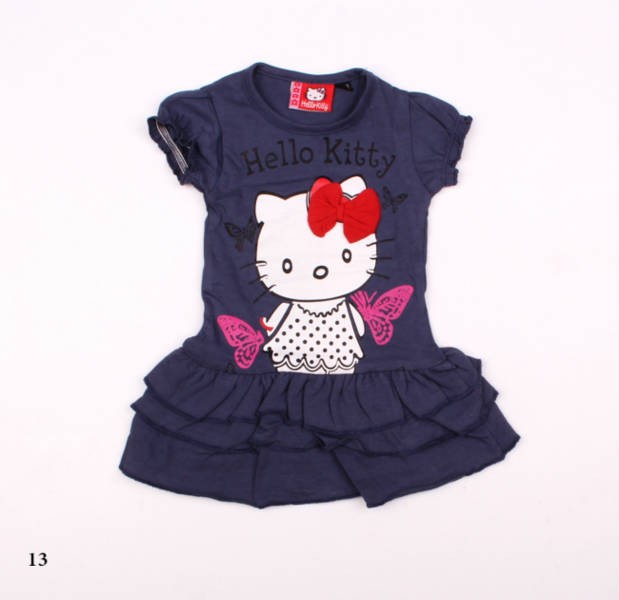 بلوز دخترانه 100905 سایز 3 تا 18 ماه مارک HELLO KITTY