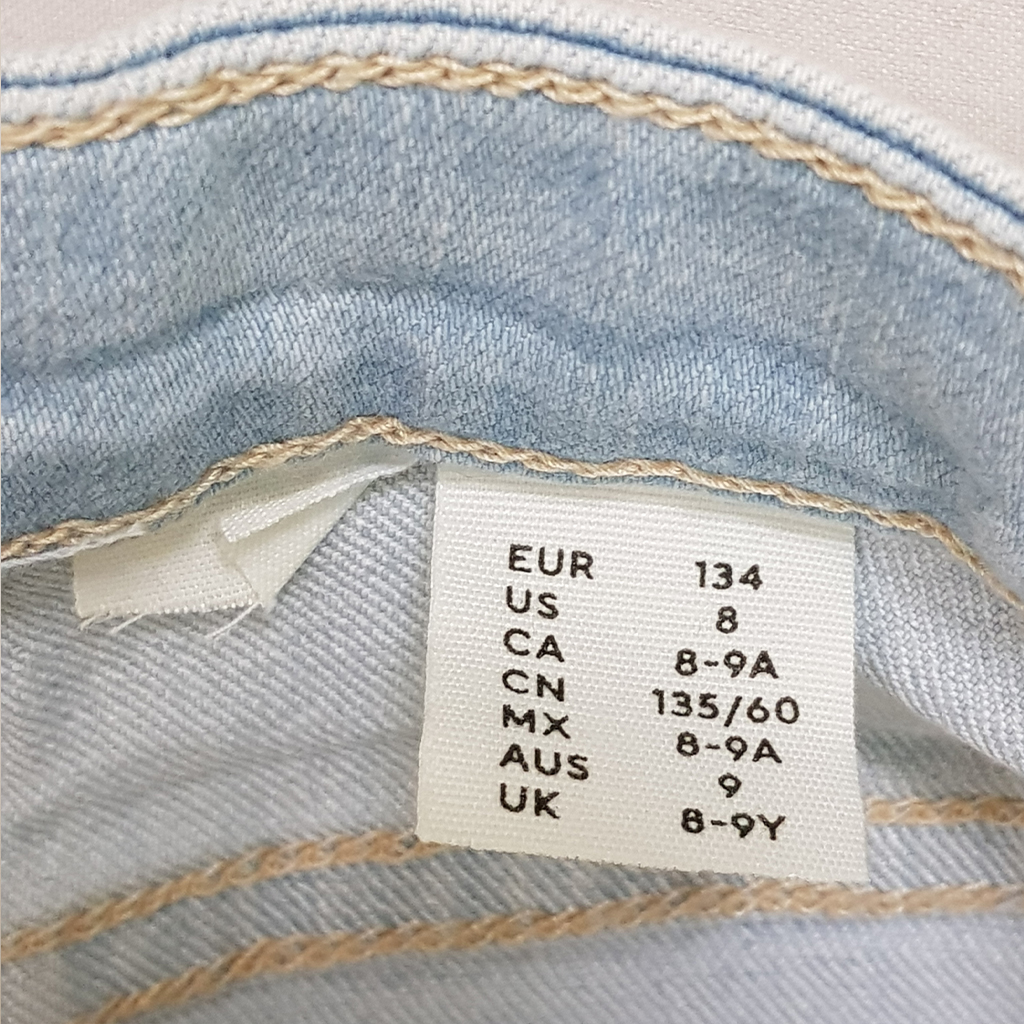 شلوار بوت کات دخترانه 27424 سایز 8 تا 15 سال مارک H&M