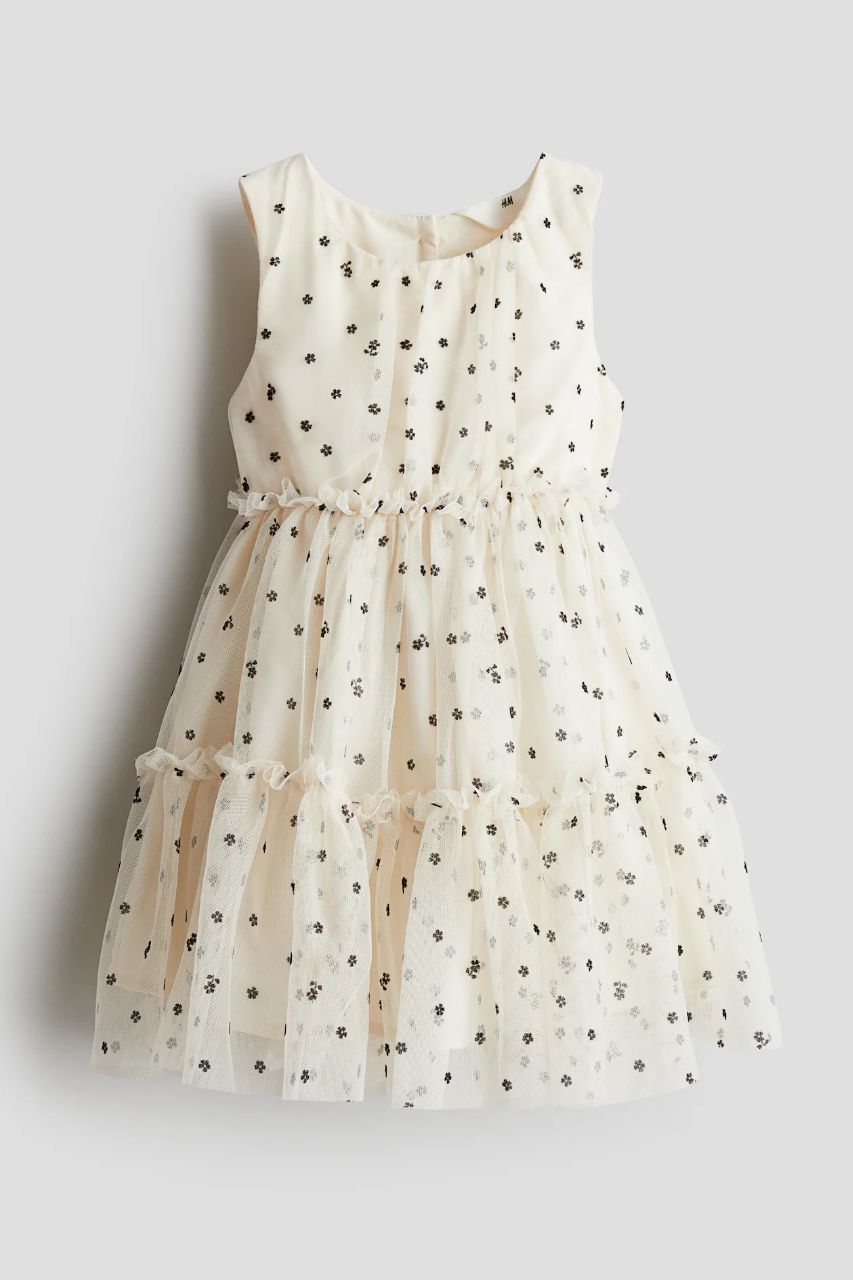 سارافون دخترانه 27724 سایز 1.5 تا 10 سال مارک H&M