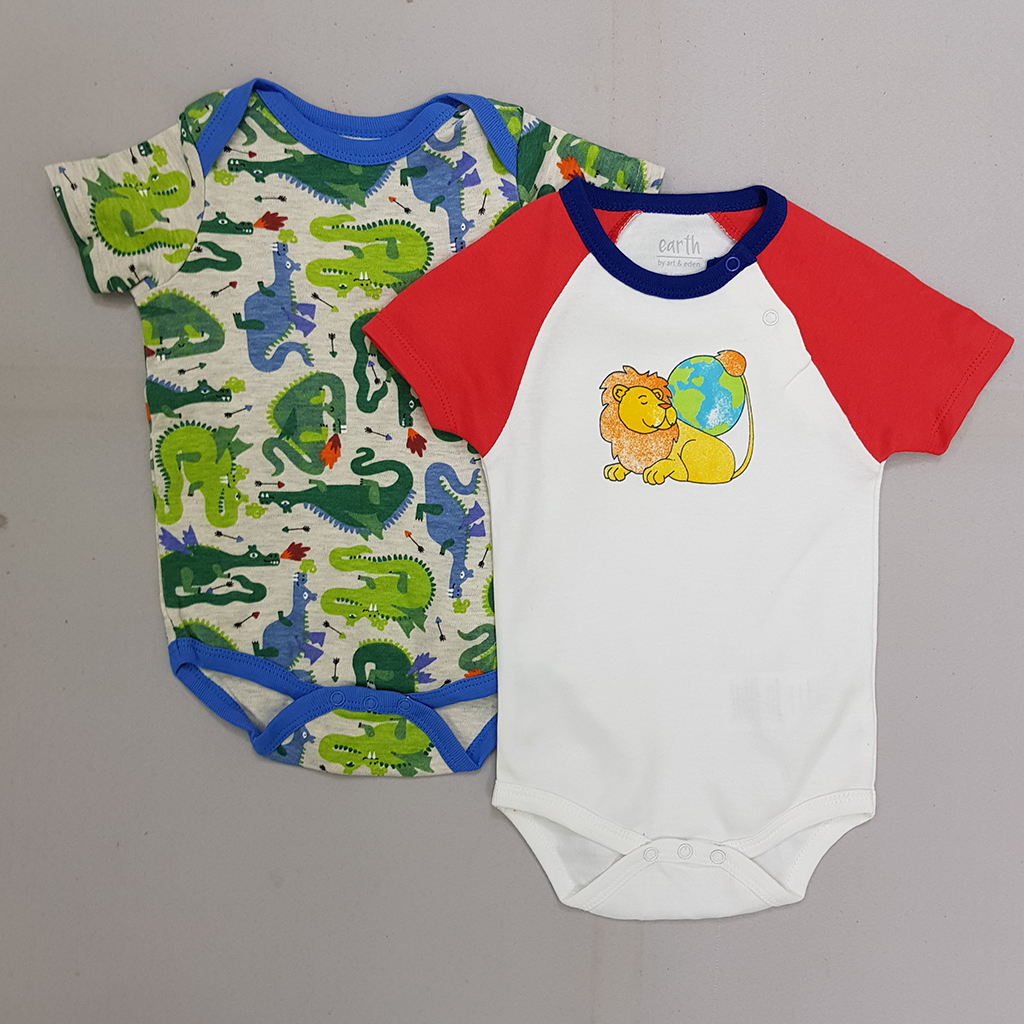 بادی پسرانه 27125 سایز 3 تا 18 ماه کد 8 مارک earth   *