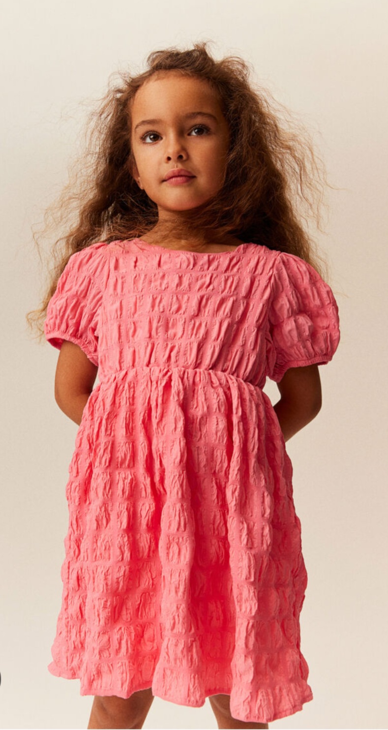 سارافون دخترانه 27855 سایز 1.5 تا 10 سال مارک H&M