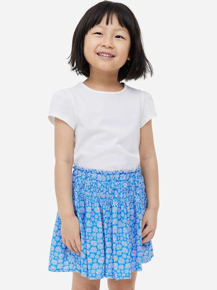 دامن شورتی دخترانه 27839 سایز  2 تا 8 سال مارک H&M