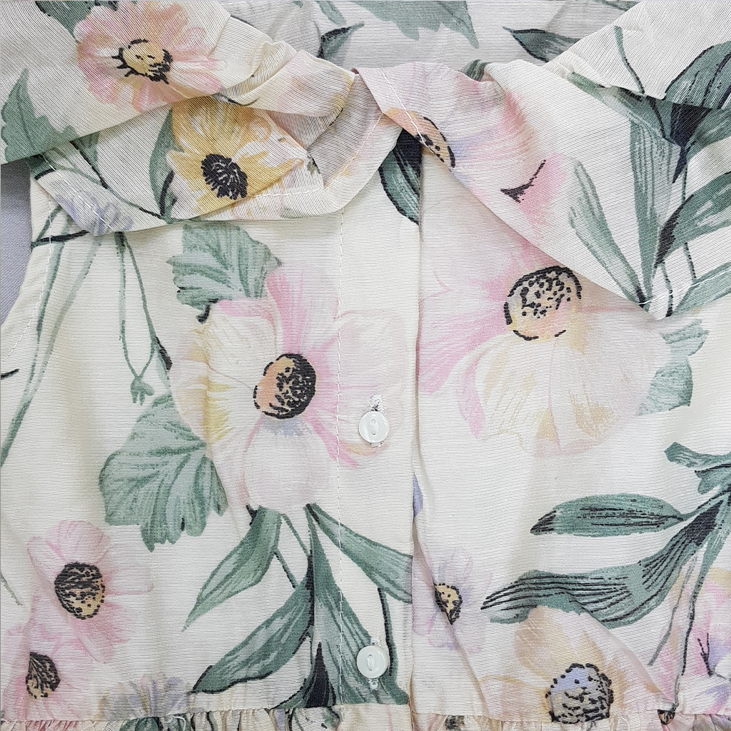 سارافون دخترانه 27805 سایز 1.5 تا 12 سال مارک H&M