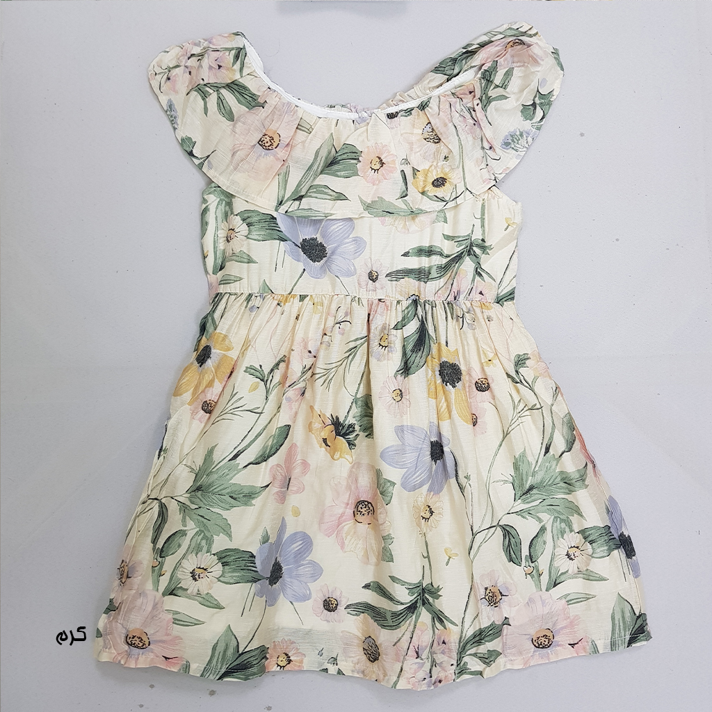 سارافون دخترانه 27805 سایز 1.5 تا 12 سال مارک H&M