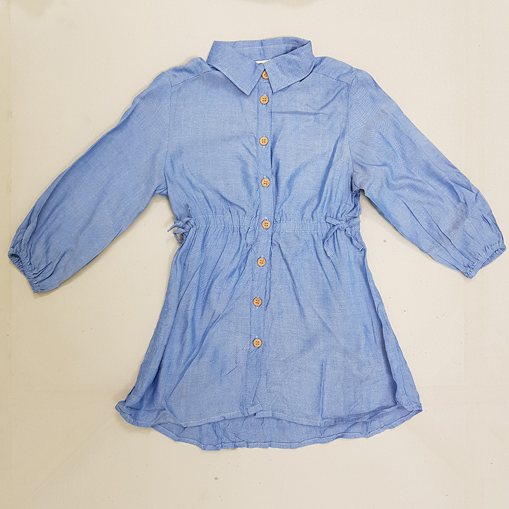 سارافون دخترانه 27857 سایز 1.5 تا 12 سال مارک H&M   *