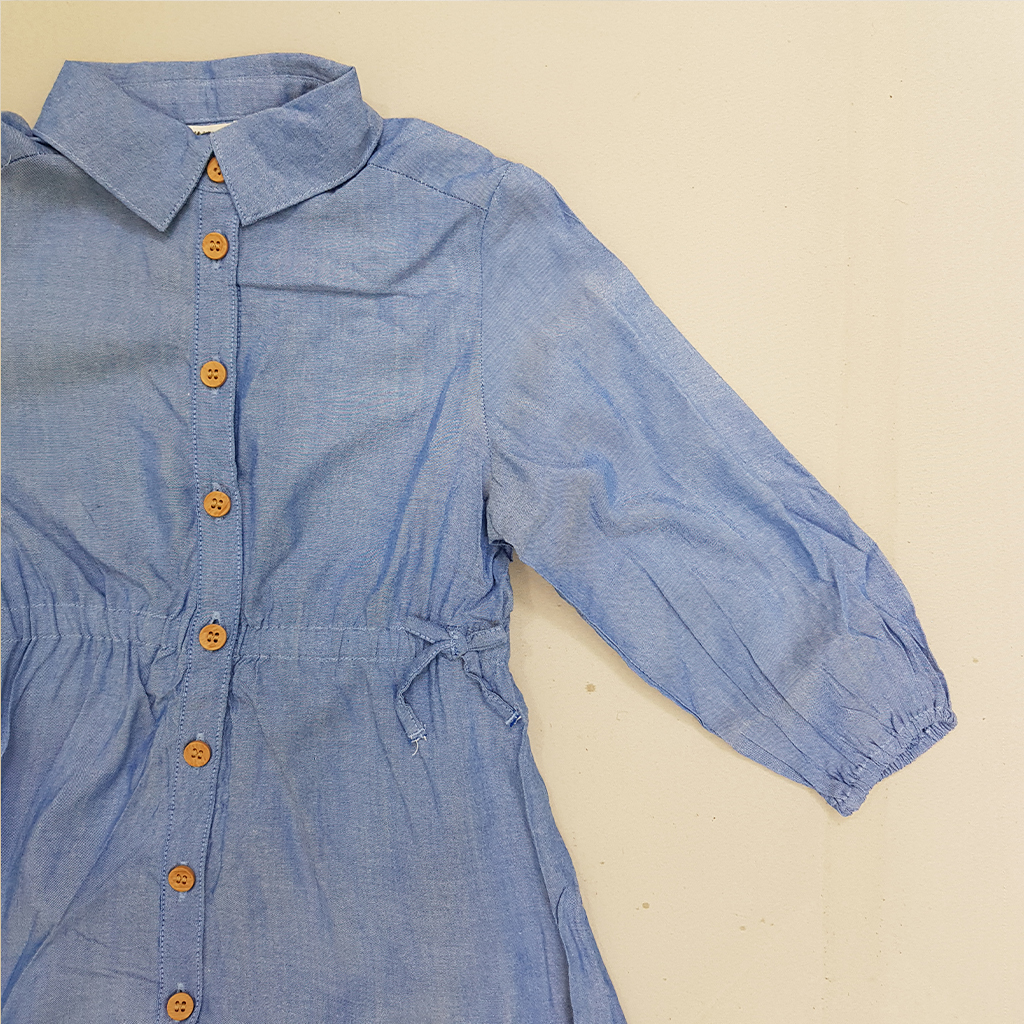 سارافون دخترانه 27857 سایز 1.5 تا 12 سال مارک H&M   *