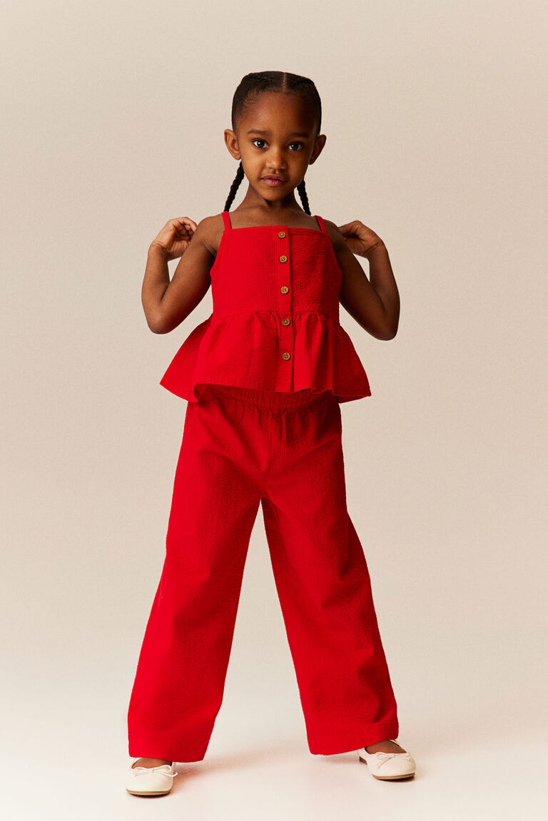 ست دخترانه 27796 سایز 1.5 تا 10 سال مارک H&M