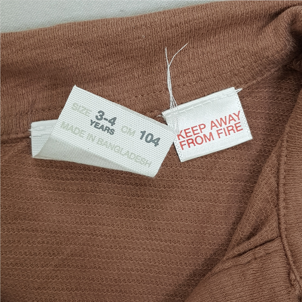 تی شرت پسرانه 27875 سایز 9 ماه تا 6 سال کد 2 مارک ZARA   *