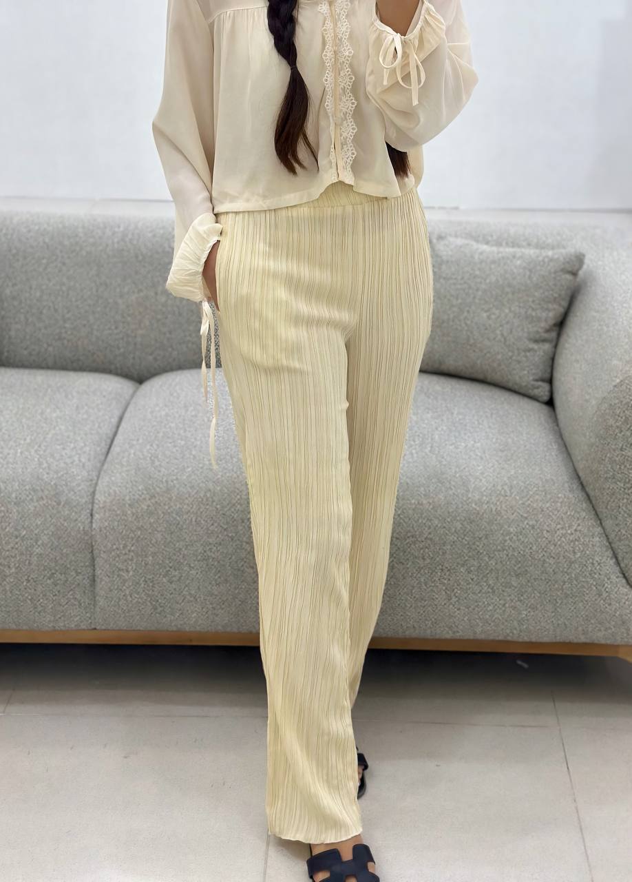 شلوار راسته تابستونی زنانه کد 417328