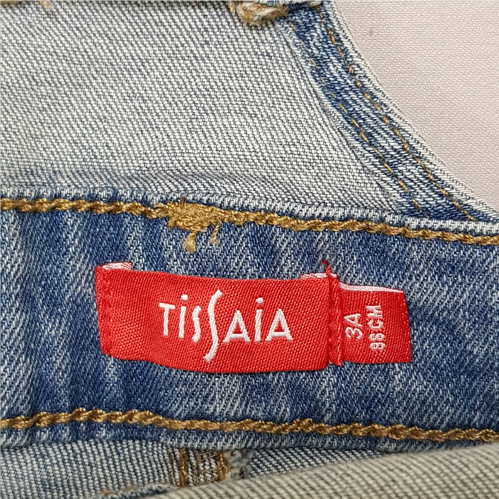 پیشبندار جینز 28045 سایز 3 تا 14 سال مارک Tissaia