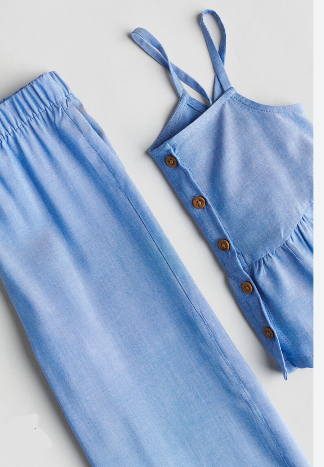 ست دخترانه 27748 سایز 2 تا 8 سال مارک H&M