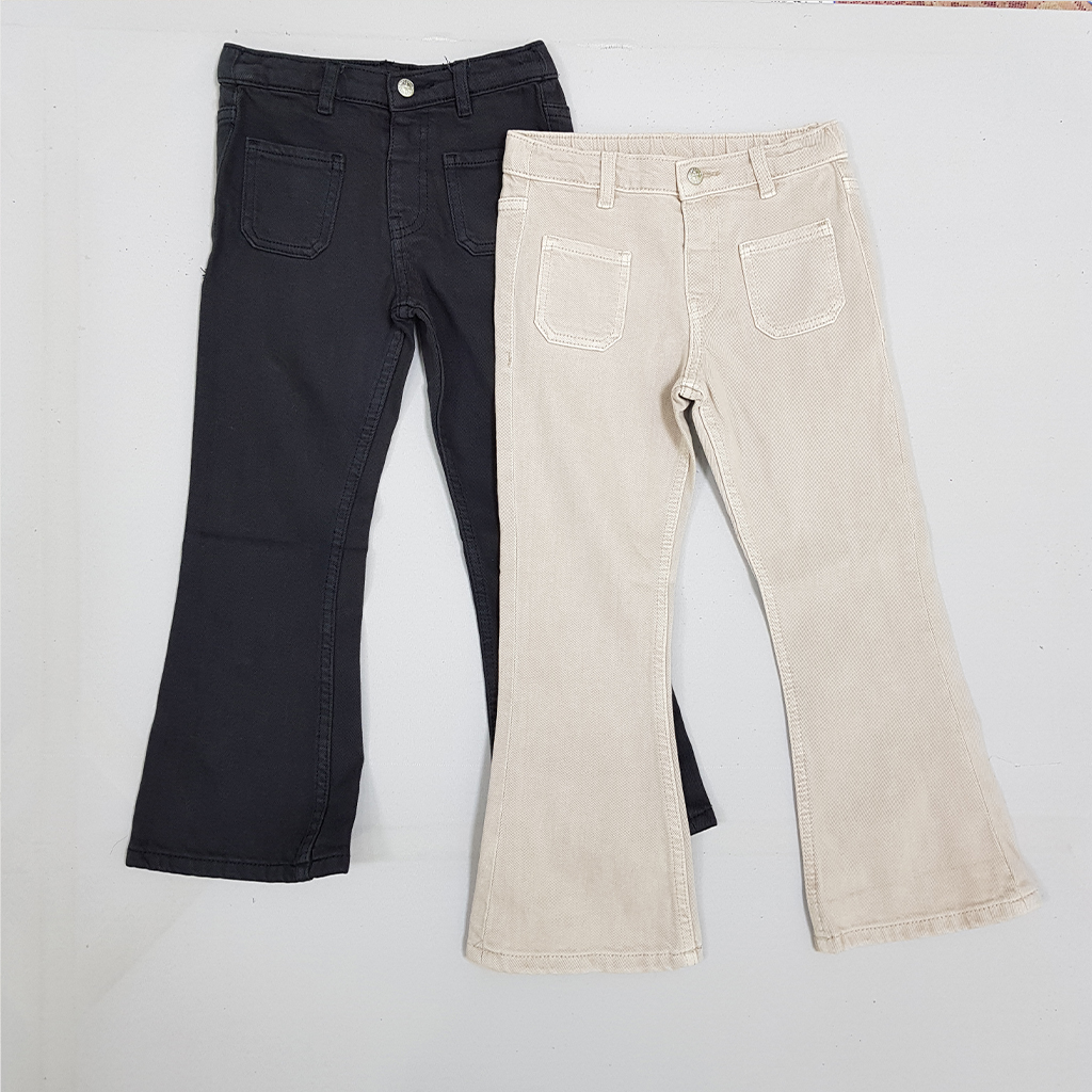 شلوار جینز دخترانه 28033 سایز 2 تا 10 سال مارک M&S