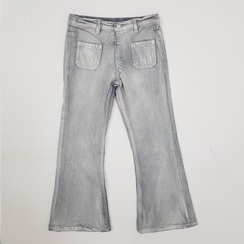 شلوار جینز دخترانه 28033 سایز 2 تا 10 سال مارک M&S