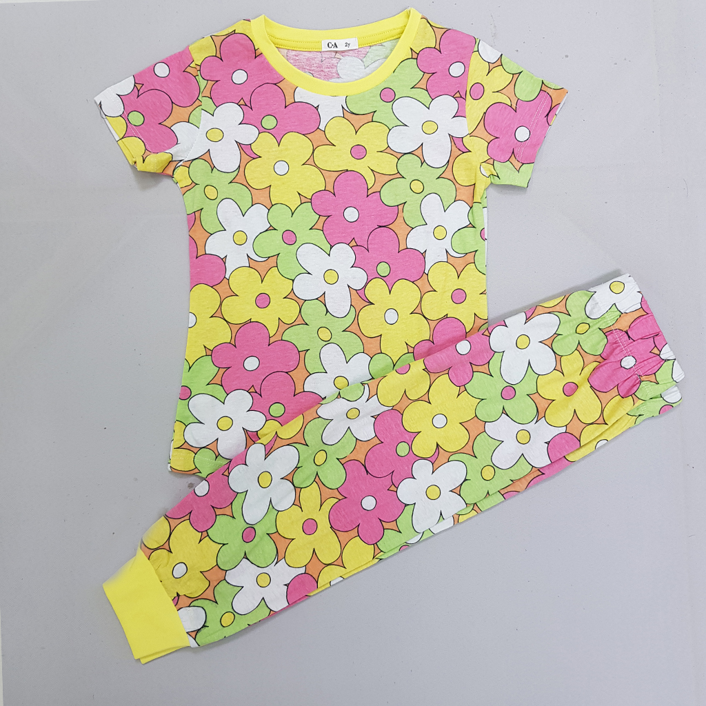 ست دخترانه 27959 سایز 2 تا 12 سال کد 5 مارک C&A