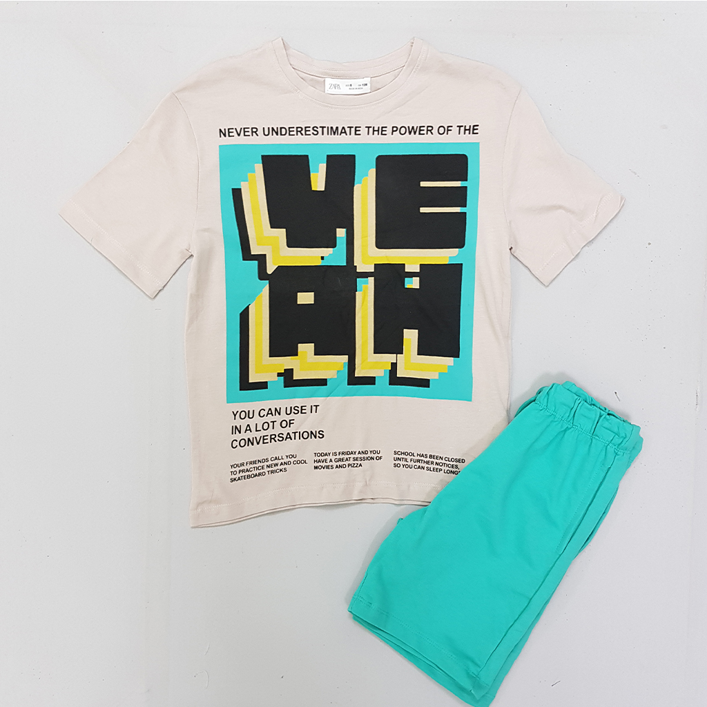 ست پسرانه 27964 سایز 8 تا 14 سال کد 17 مارک ZARA
