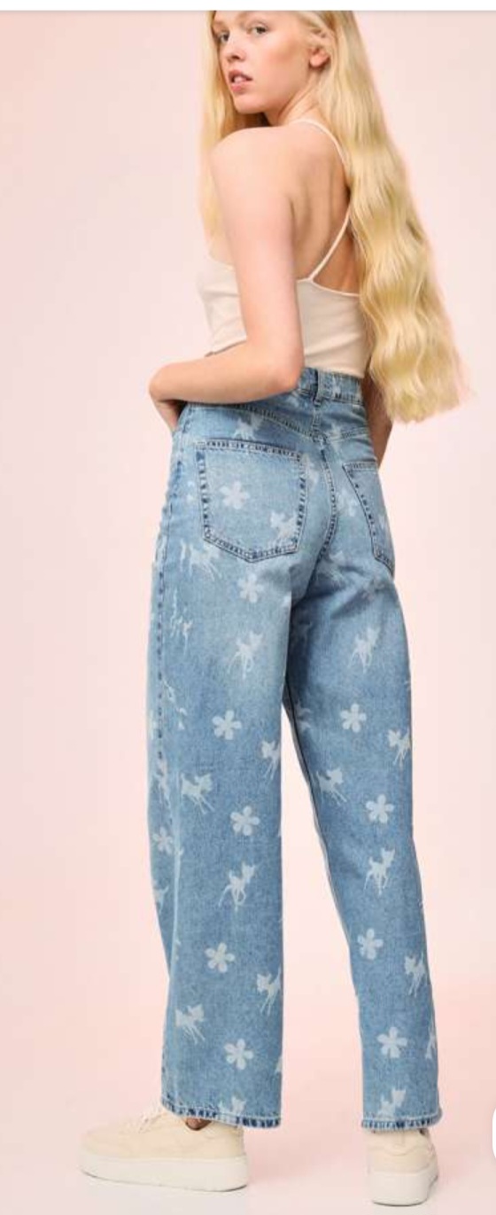 شلوار جینز زنانه 27641 سایز 32 تا 44 مارک H&M   *
