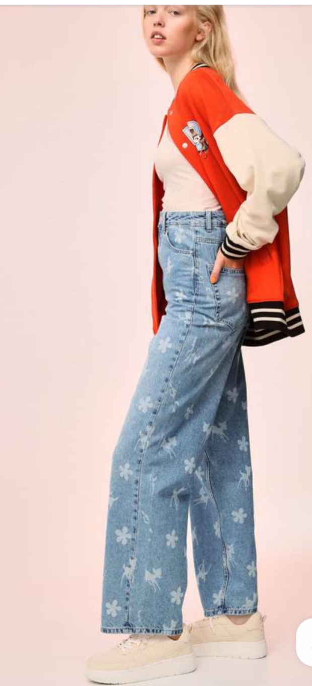 شلوار جینز زنانه 27641 سایز 32 تا 44 مارک H&M   *