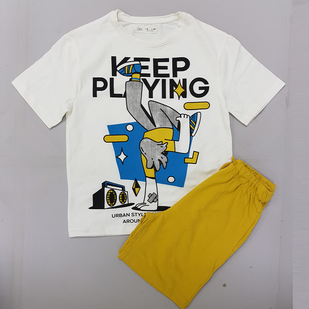 ست پسرانه 27964 سایز 8 تا 14 سال کد 14 مارک ZARA