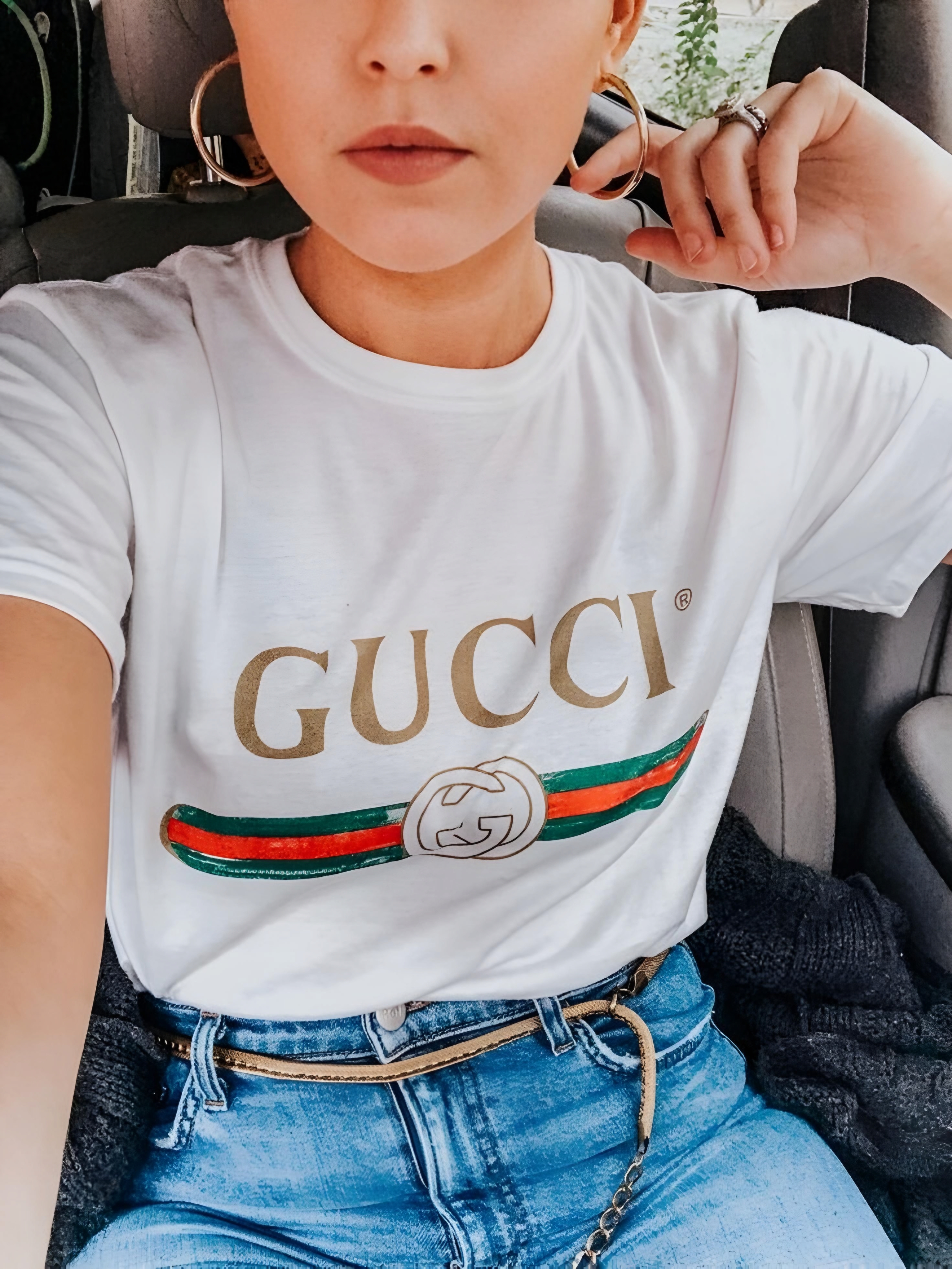 تیشرت زنانه طرح GUCCI کد 367