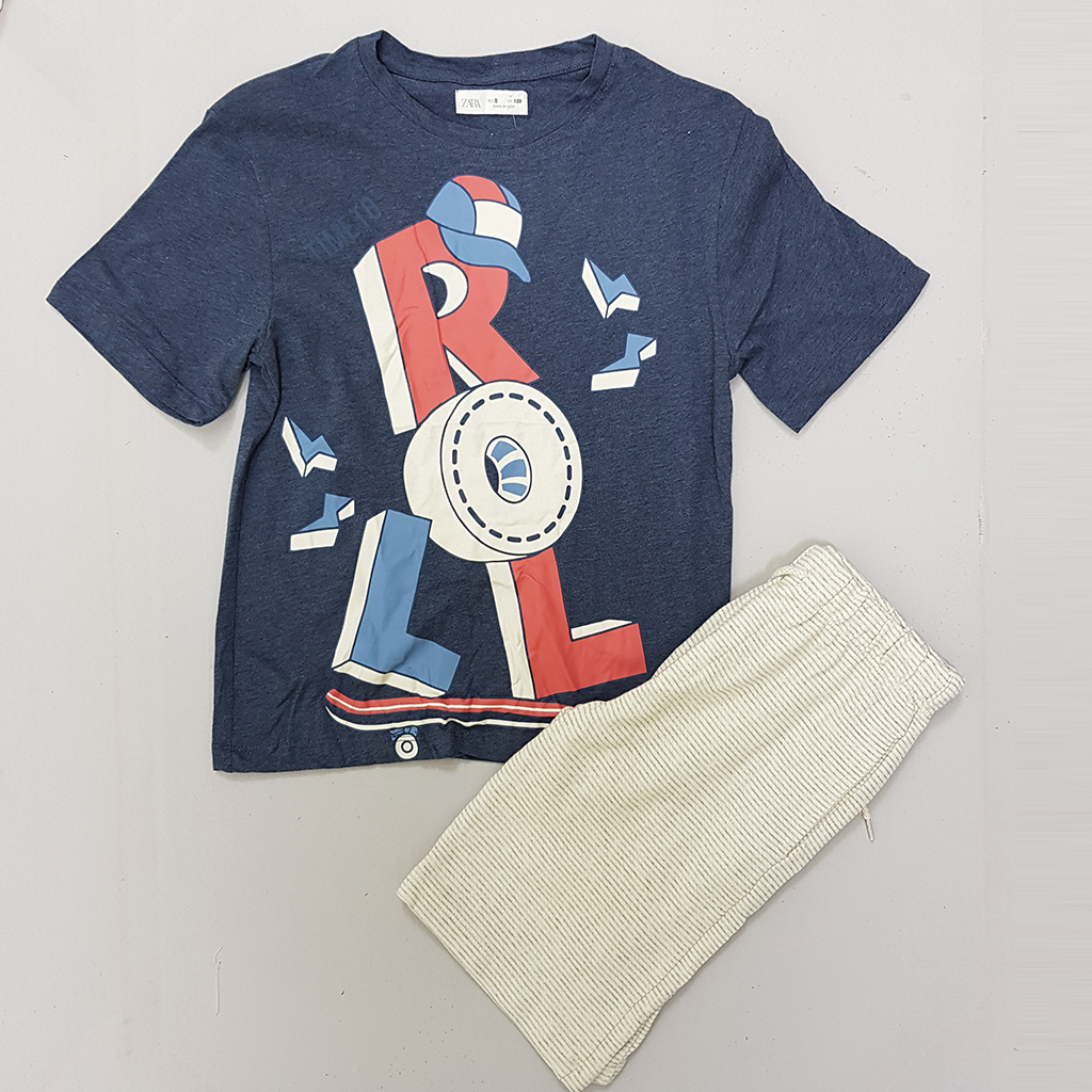 ست پسرانه 27964 سایز 8 تا 14 سال کد 16 مارک ZARA   *