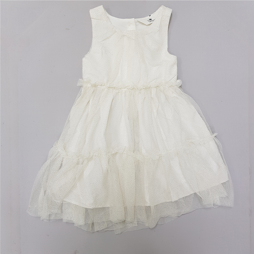 سارافون دخترانه 27746 سایز 1.5 تا 12 سال  مارک H&M   *
