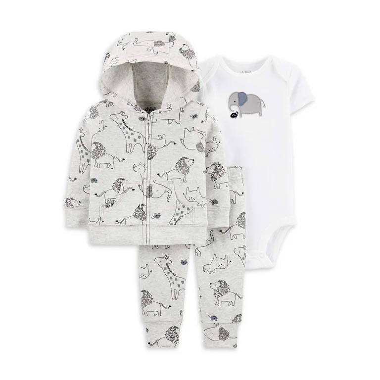 ست سه تکه پسرانه 25928 سایز 6 تا 24 ماه کد 11 مارک Carters   *