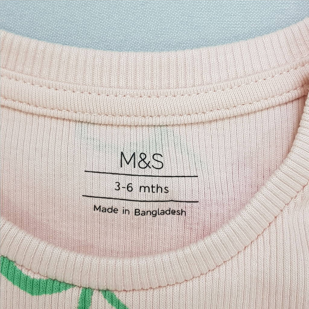 سارافون دخترانه 28151 سایز 3 ماه تا 3 سال مارک M&S   *