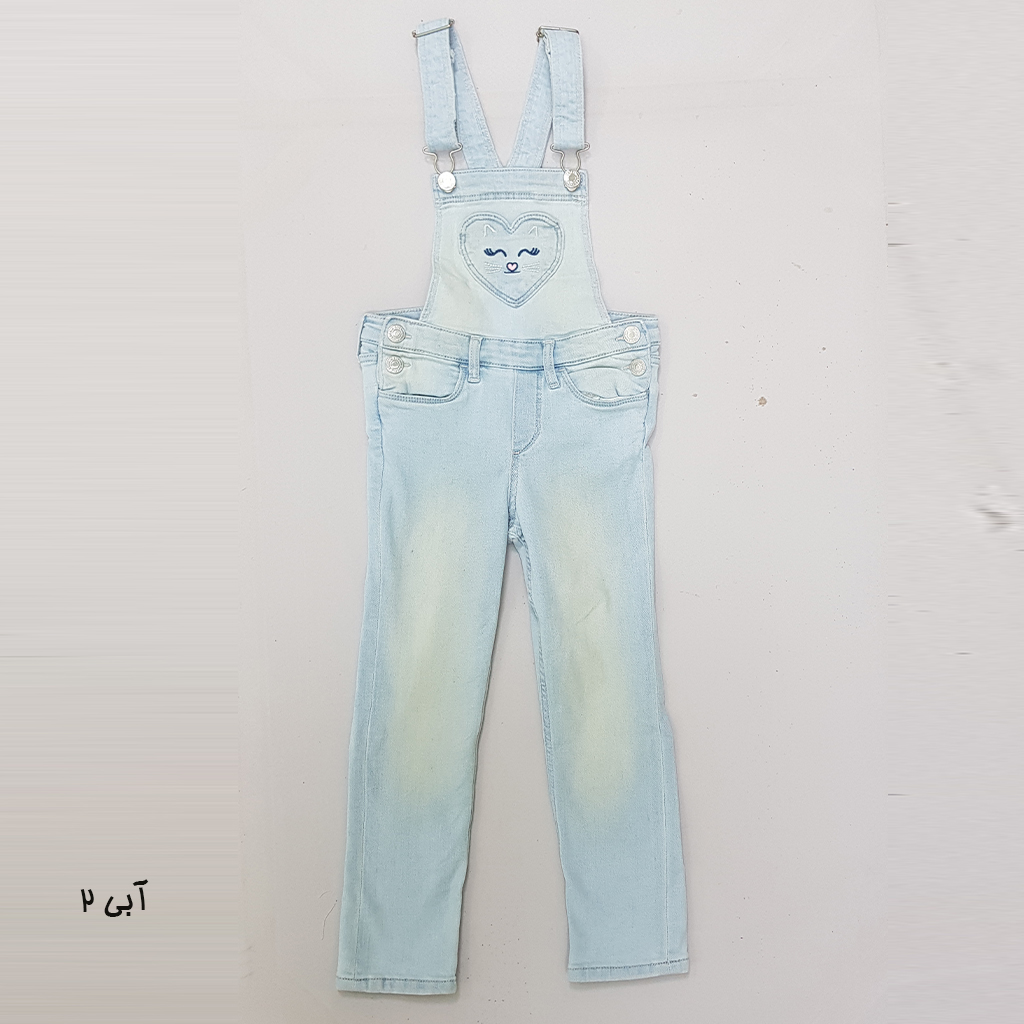 پیشبندار شلواری دخترانه 28170 سایز 1.5 تا 10 سال مارک H&M   *
