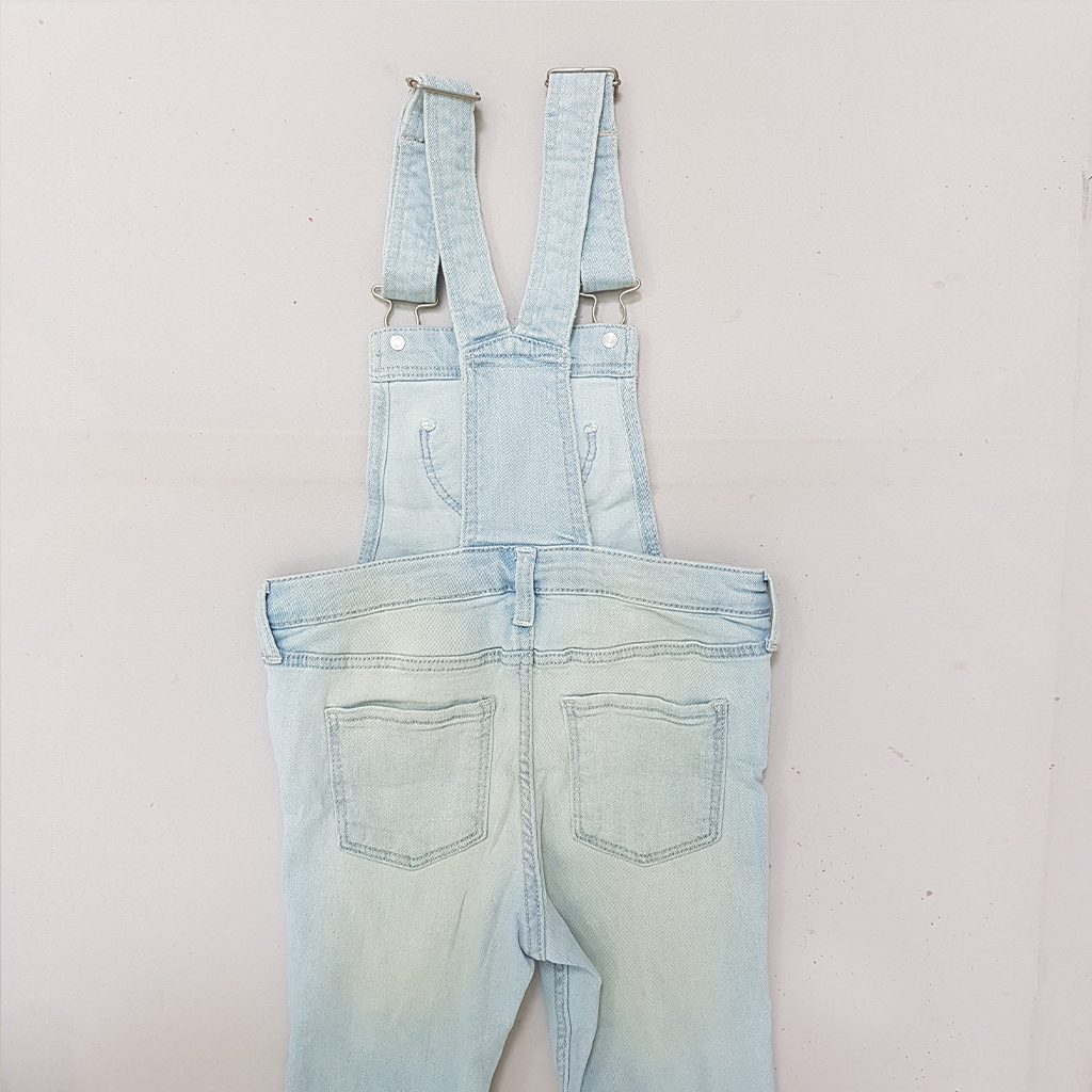 پیشبندار شلواری دخترانه 28170 سایز 1.5 تا 10 سال مارک H&M   *