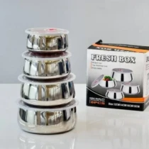 ظرف استیل نگه دارنده غذا 4 تایی کد 802184