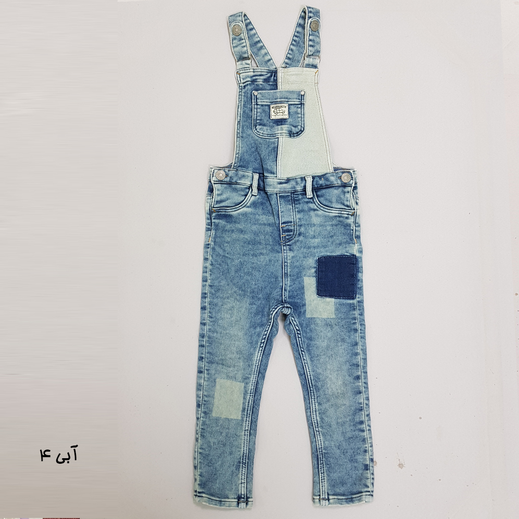 رامپر جینز پسرانه 28194 سایز 4 ماه تا 4 سال مارک H&M   *