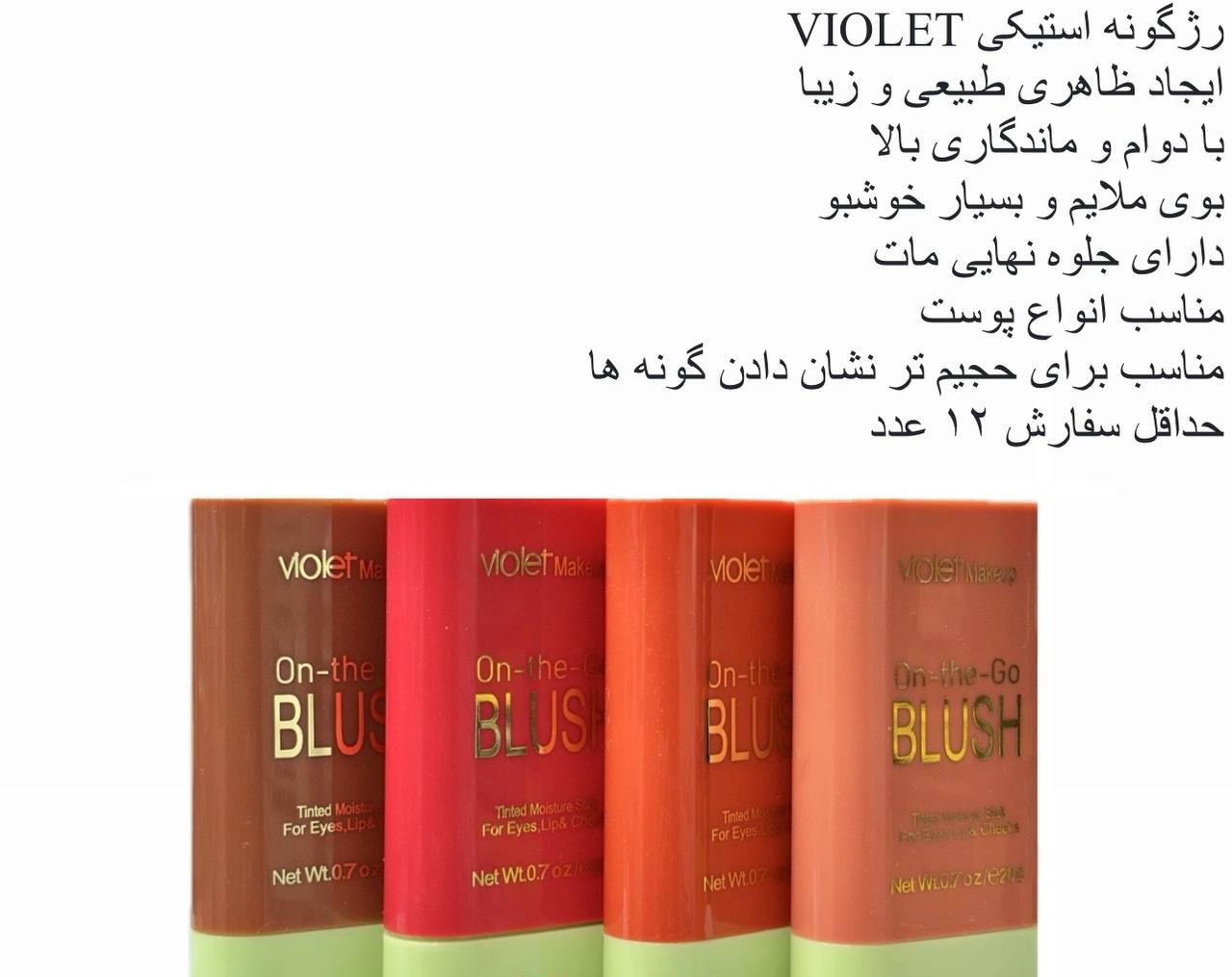 رژگونه استیکی VIOLET کد 417595