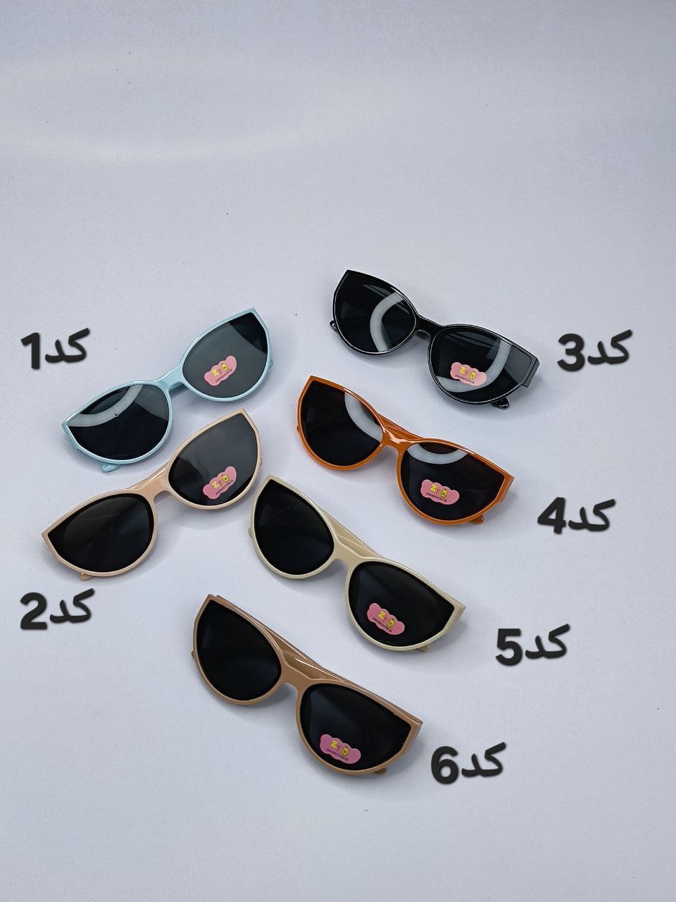 عینک بچگانه گربه ای UV 400 کد 417614