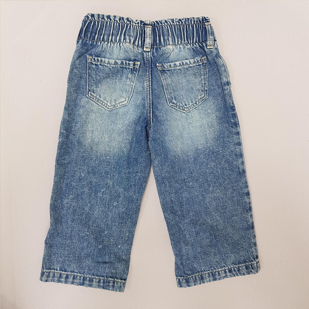 شلوار جینز دخترانه 27710 سایز 1.5 تا 12 سال کد 2 مارک H&M